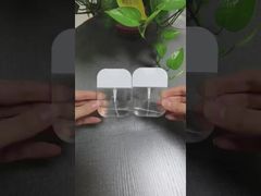 स्क्वायर क्रेडिट कार्ड स्प्रे बोतल 45ml अल्कोहल सैनिटाइज़र बोतल प्लास्टिक की बोतल कीचेन के साथ