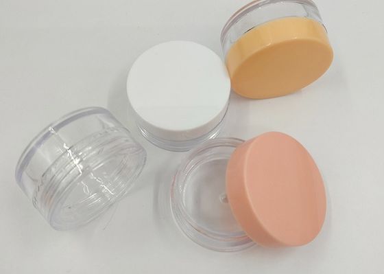 विभिन्न आकारों में टिकाऊ प्लास्टिक ब्यूटी जार 10ml 15ml 30ml 60ml 80ml 100ml 120ml 150ml